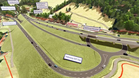 Geplantes Tunnelprojekt in Oberbayern: Kritik an Kreisverkehr – „Nicht hinnehmbar“