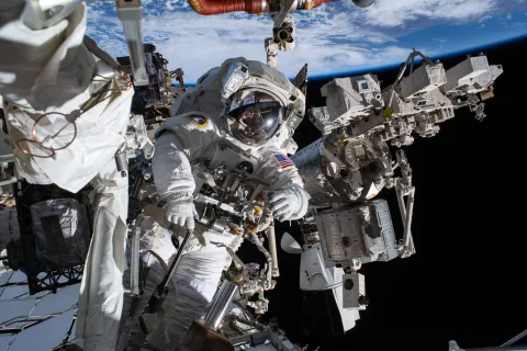 NASA Astronaut Chris Williams Closes Out Space Station Mission