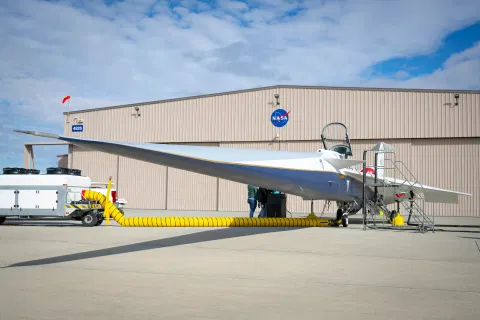 There’s No Place Like NASA’s New X-59 Hangar Home