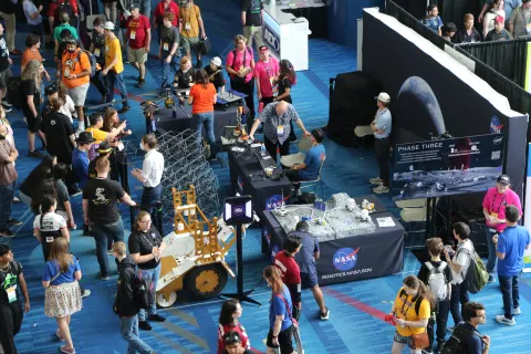Lunar Robots: NASA Spotlights Moon Base at 2026 FIRST Robotics Competition