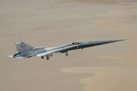NASA’s X-59 Prepares for First Supersonic Flight