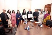 NSPP and Kinnaird College for Women sign MoU