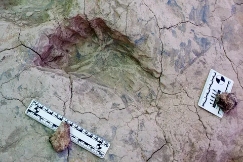 Mystery hominin left big footprints at ancient lake in Africa