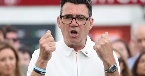 The old mate Andy Burnham has tapped to run his Downing Street