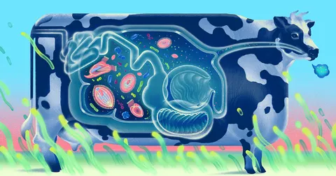 A New Way That a Cow’s Inner World Shapes Earth’s Atmosphere