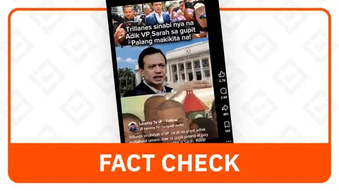 FACT CHECK: Video of Trillanes calling Sara Duterte an ‘addict’ is AI-generated