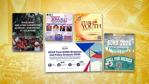 LIST: SONA 2026 protests, activities in PH and overseas