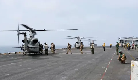 Iran war spreads to Red Sea and Caspian, Gulf quiet as US forgoes strikes