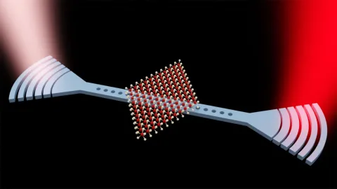 Physicists create hybrid light-matter particles to replace electrons in AI cmpt