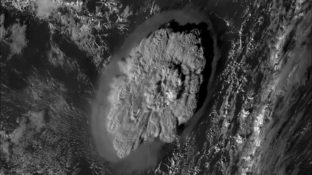 Huge volcanic eruption offers clues to fighting climate change