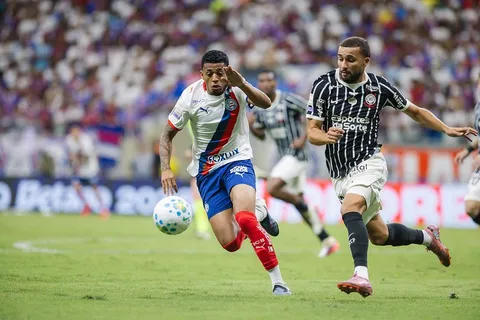 Corinthians sofre, empata com o Bahia e perde chance de encostar no G5 do Brasileirão