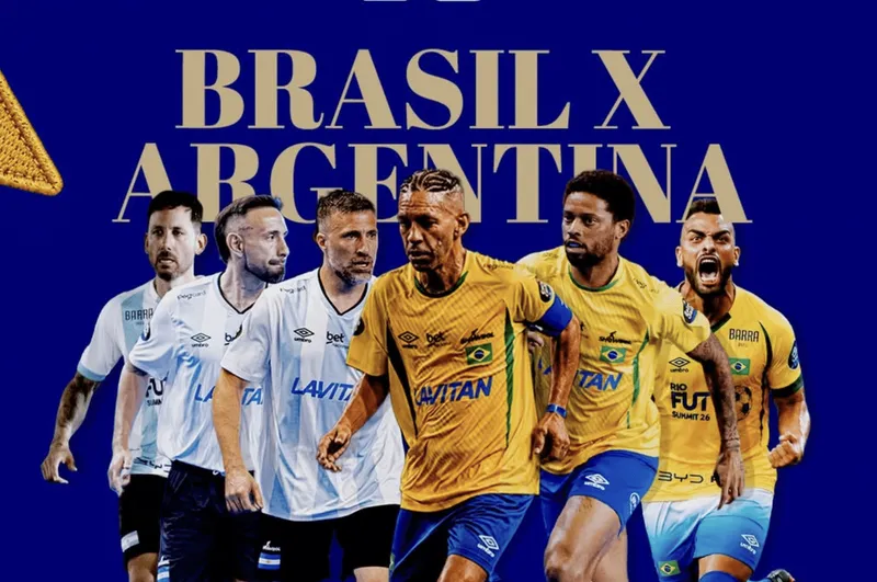 Superclássico de showbol entre Brasil e Argentina será no próximo domingo em Sorriso