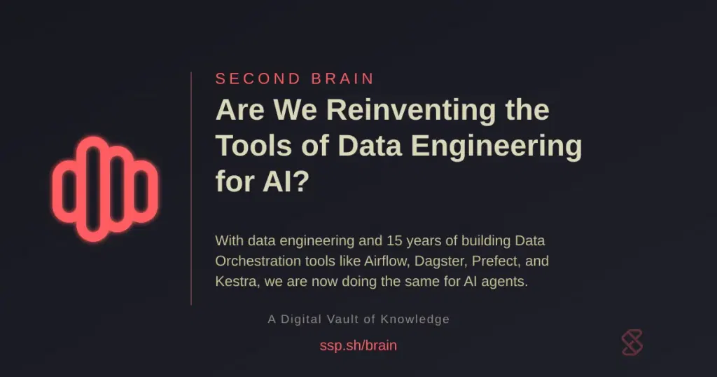 Are We Reinventing the Tools of Data Engineering for AI?