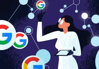 Google is testing a new homepage that buries the search button for AI