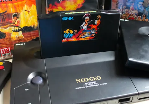 The Neo Geo AES is coming back, right down to real cartridge support