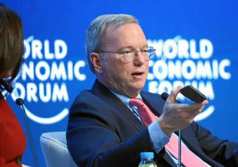 Ex-Google CEO Eric Schmidt's AI-heavy graduation speech goes badly as graduates drown him out with boos