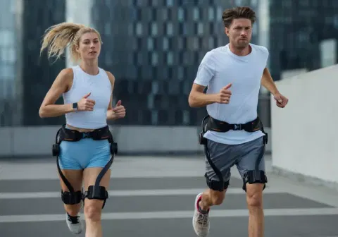 This wearable $2,000 AI exoskeleton wants to turn your legs into hybrid hardware