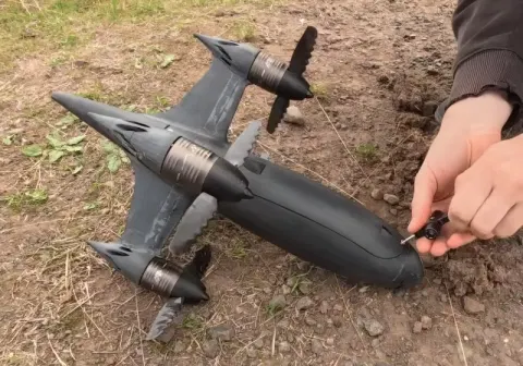 Drone speed record falls again as Blackbird hits 453 mph using custom carbon fiber propellers