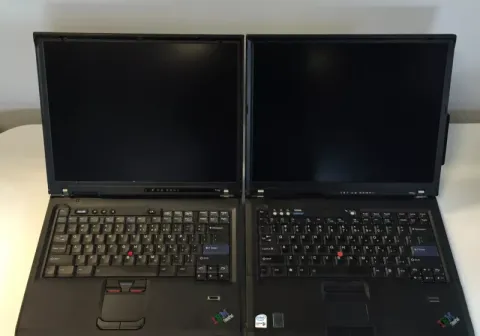 Someone got 26 years of Windows running on an IBM ThinkPad T43 without a virtual machine