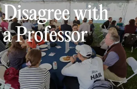 Independent-minded Stanford scholars host ‘Disagree with a Professor’ event, tackle hot-button topics