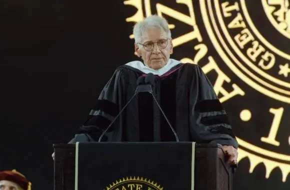 Harrison Ford urges ASU graduates to prevent ‘mass extinction’ by fighting climate change