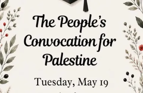 Rutgers activists hold alternate ‘People’s Convocation for Palestine’