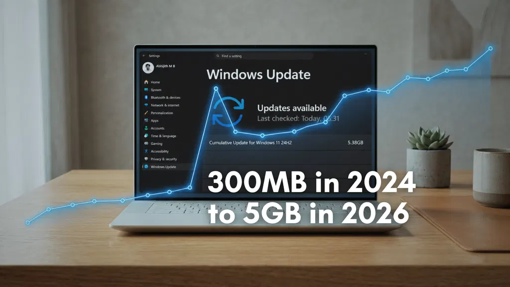 Windows 11's 5GB monthly .msu updates, AI is only part of the problem
