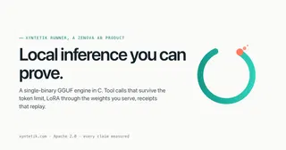 Local LLM engine where a tool call cut by the token limit still parses