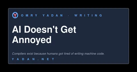 AI Doesn't Get Annoyed